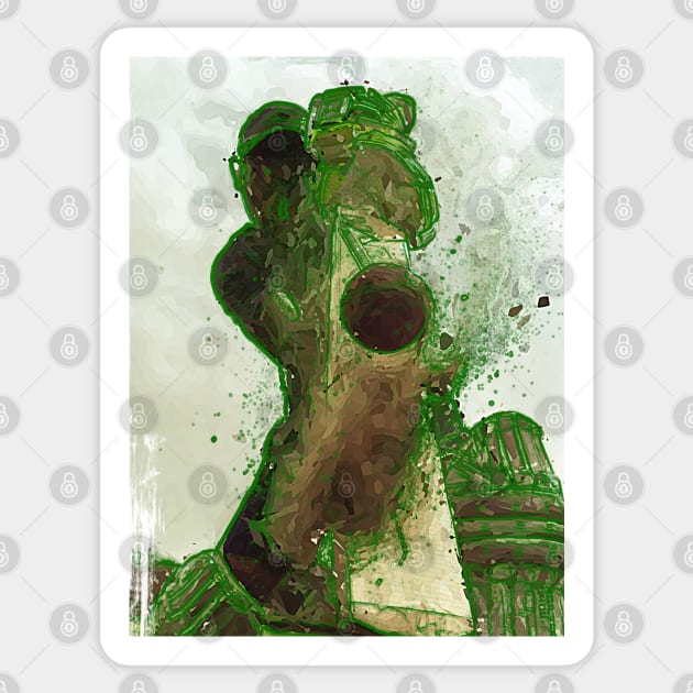 Cricket Green Sticker by FasBytes